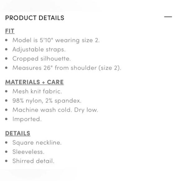 STRETCH MESH TOP SHIRRED CAMI TOP TORRID - Picture 4 of 5